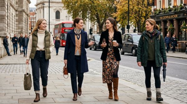 How can UK women master the art of layering for different occasions?